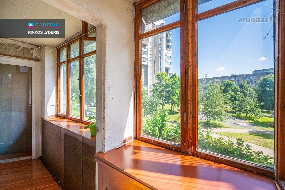 Šviesus 3 Izoliuotų Kambarių Butas Šeškinėje - nuotraukos Nr. 23