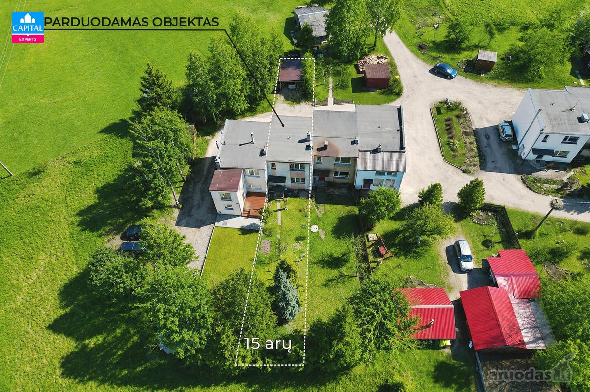 Parduodamas šviesus kotedžas – butas 98,48 kv - nuotraukos Nr. 2