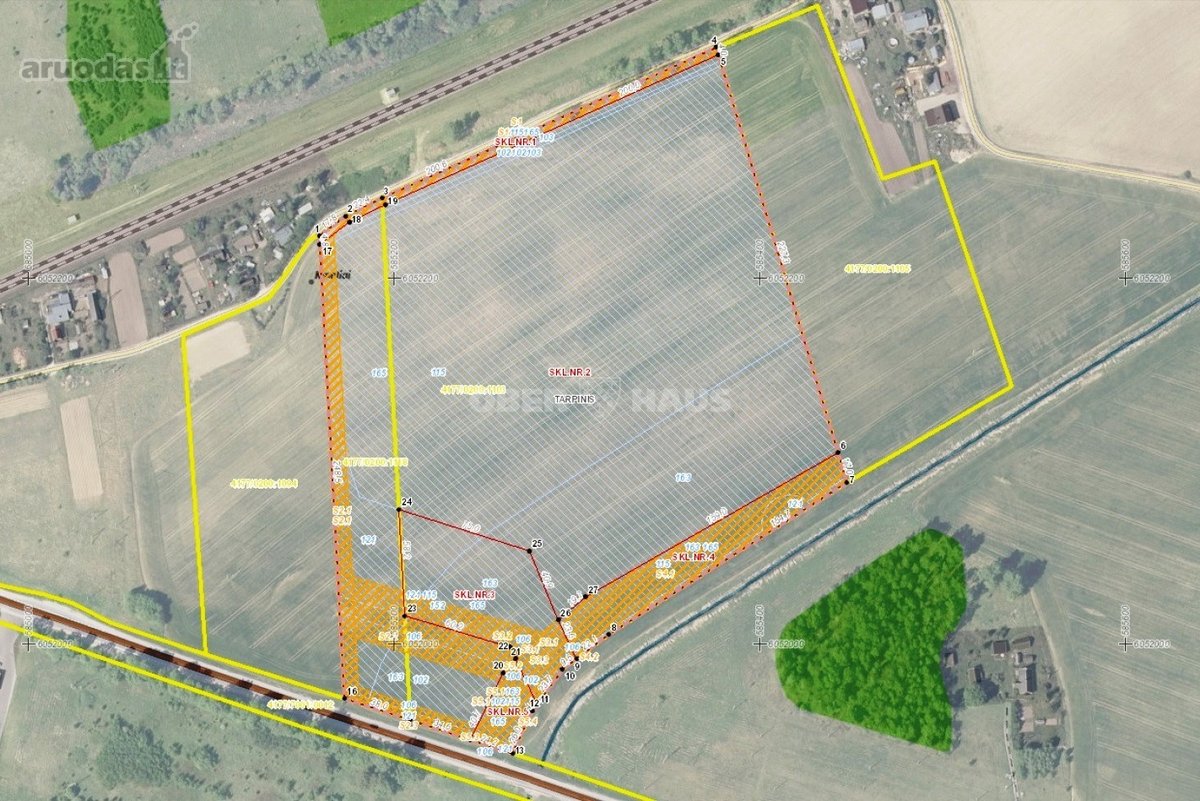 Parduodamas 7,3 Ha Ploto Sklypų Masyvas - nuotraukos Nr. 3