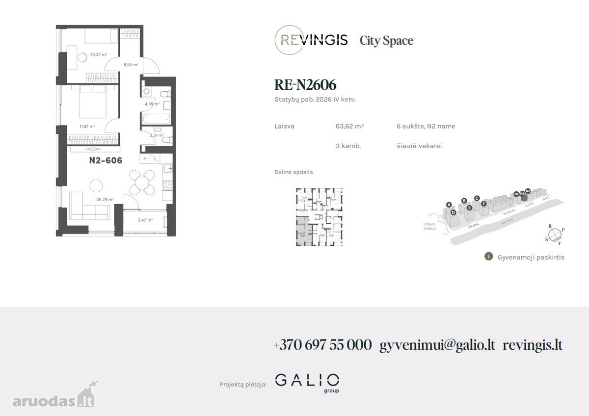 Revingio kvartalas įsikūręs kaimynystėje su - nuotraukos Nr. 2