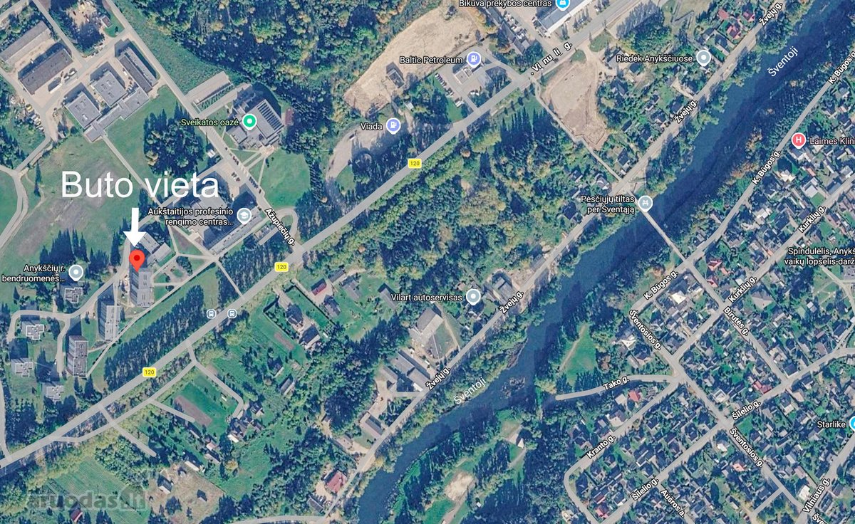 Parduodamas tvarkingas ir jaukus 2 kambarių - nuotraukos Nr. 31