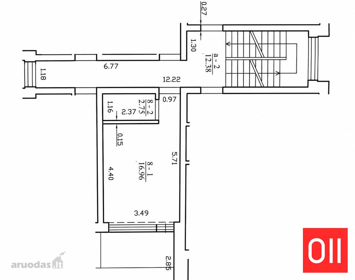 Studio tipo Būstas, 2 aukšte su Balkonu – - nuotraukos Nr. 19
