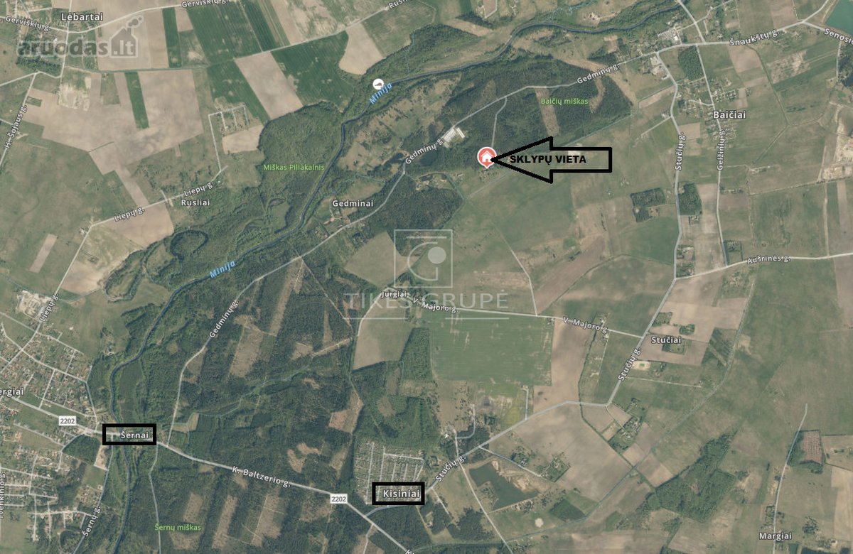 Išskirtinis sklypas šalia miško – Gedminų k., - nuotraukos Nr. 2