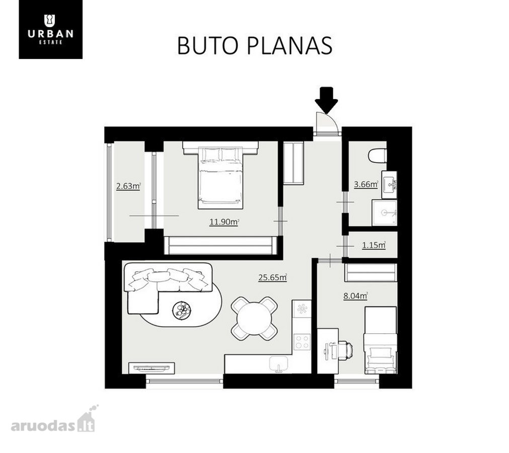 Parduodamas Jaukus Ir Funkcionaliai - nuotraukos Nr. 9