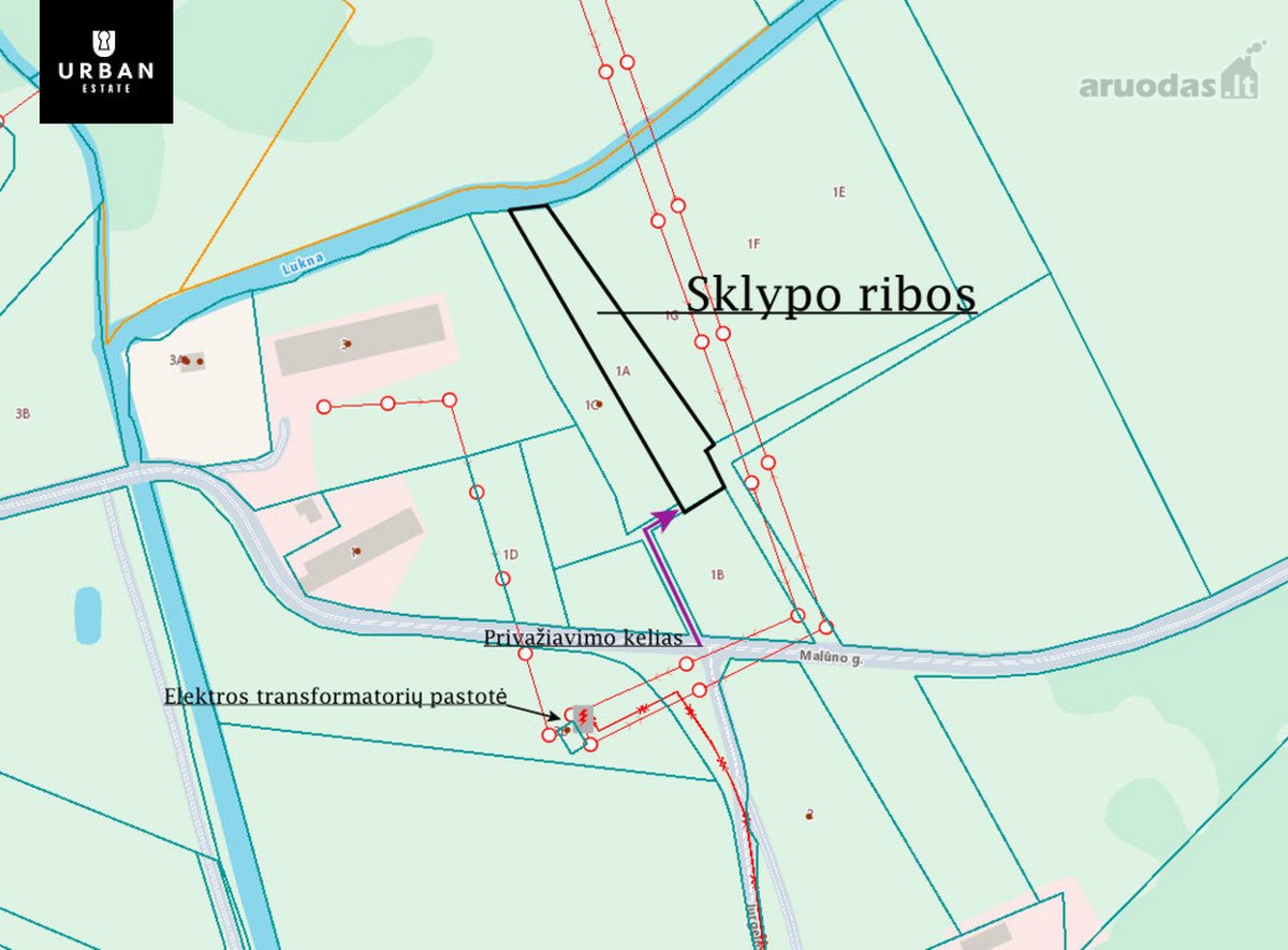 Namų Valdos Sklypas, Besiribojantis Su Luknos - nuotraukos Nr. 7