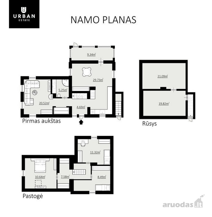 Tvarkingas Ir Prižiūrėtas Namas Gyvenimui - nuotraukos Nr. 22