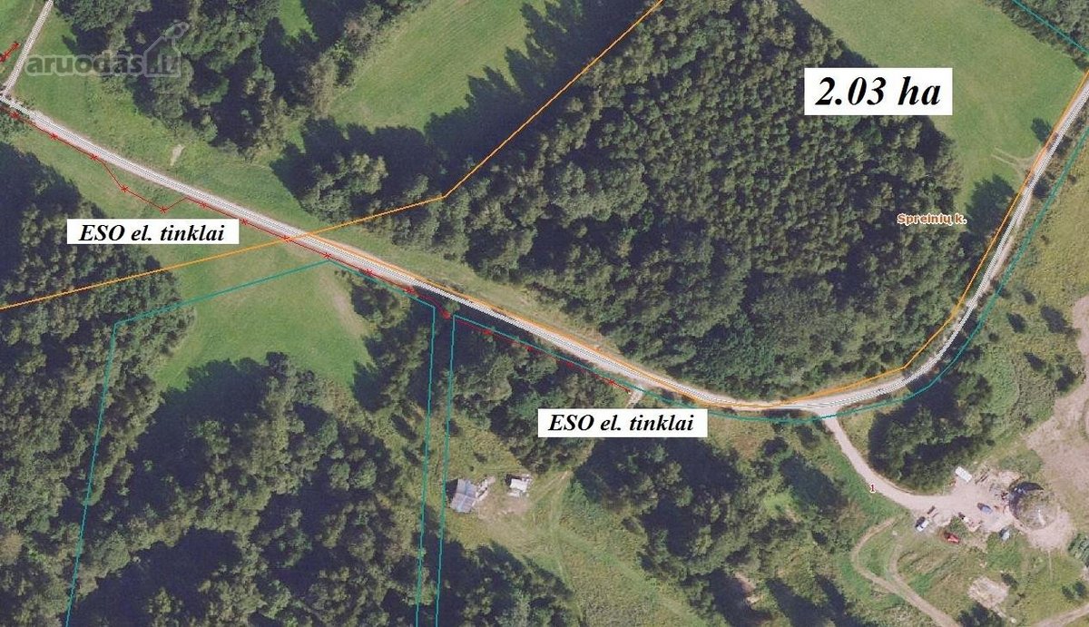Parduodamas žemės ūkio paskirties sklypas - nuotraukos Nr. 4