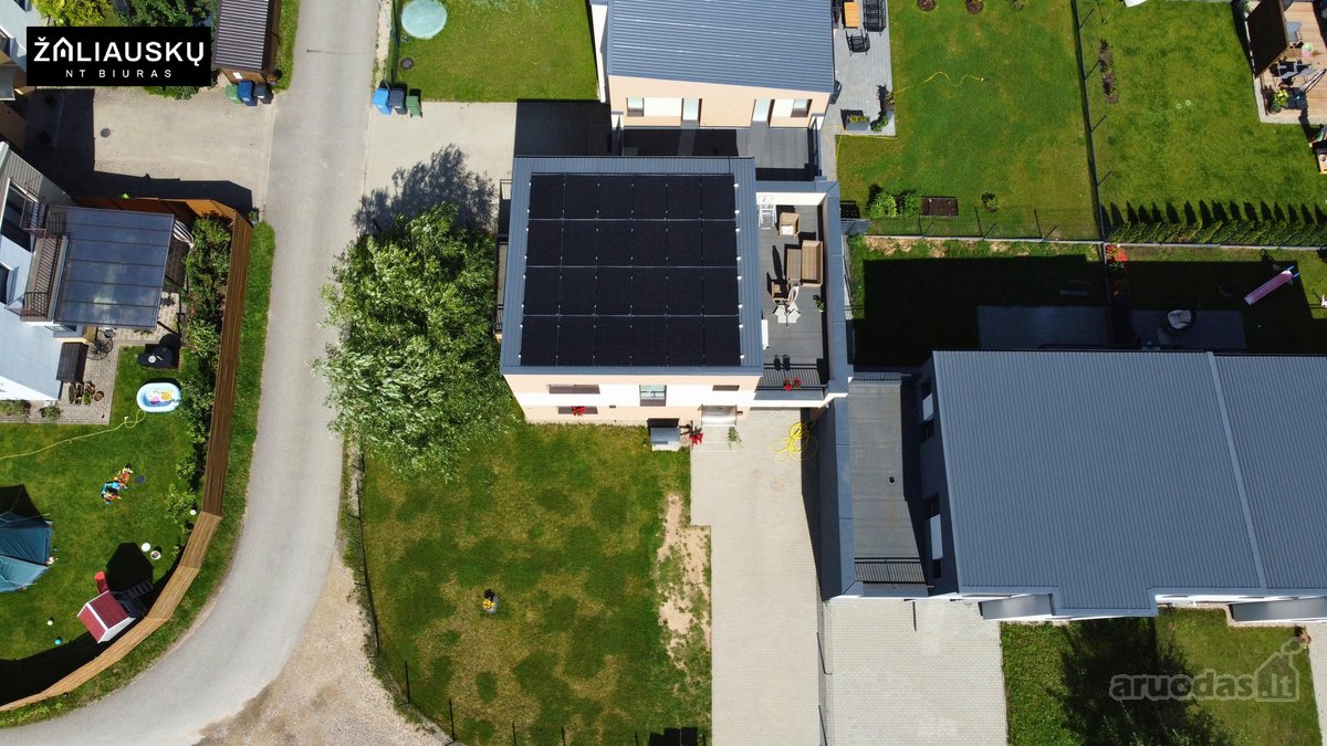 110.34 kv.m kotedžas su erdvia terasa, garažu - nuotraukos Nr. 35