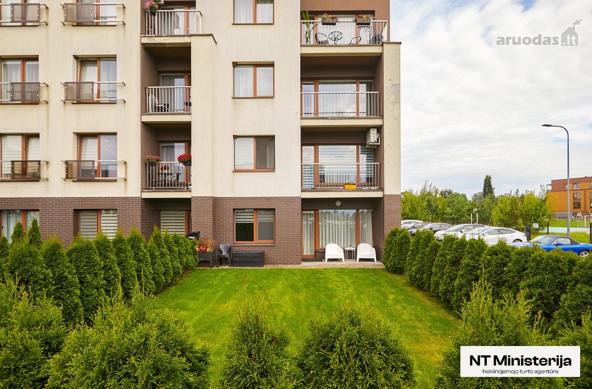Parduodamas Pilnai Įrengtas 2 Kambarių Butas - nuotraukos Nr. 28