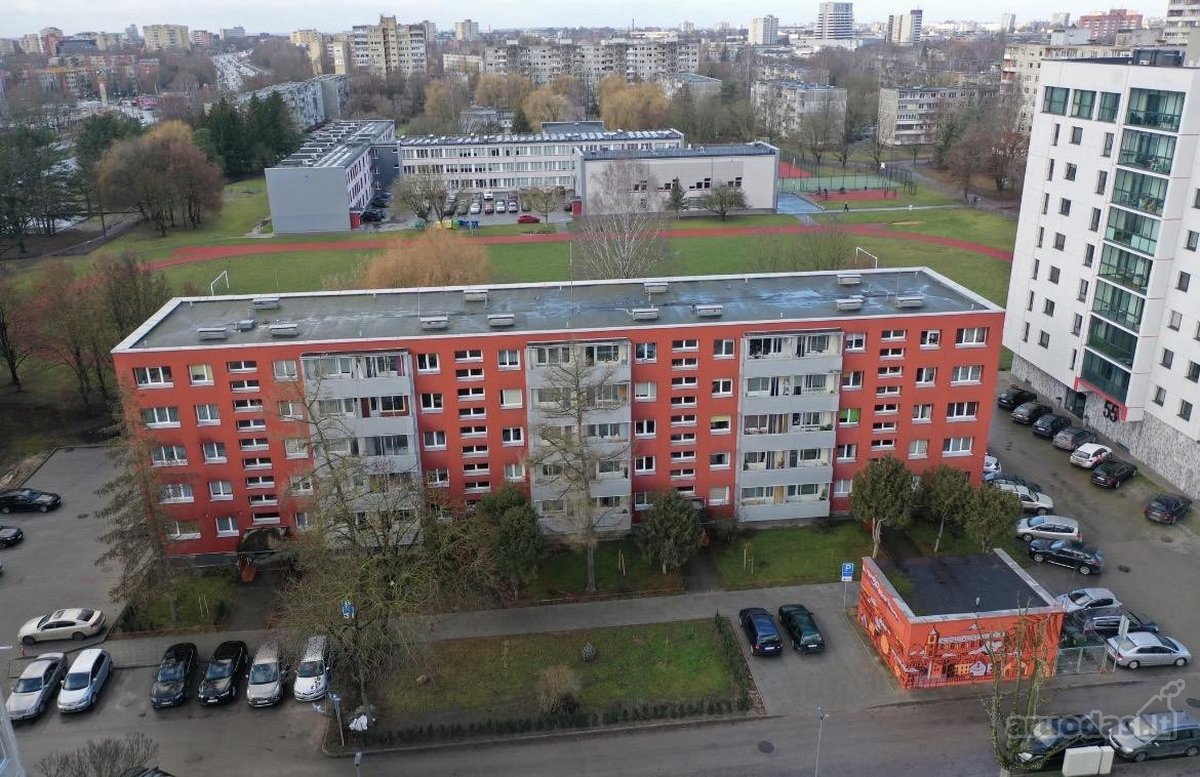 Nuomuojamas 2 kambarių butas puikiai - nuotraukos Nr. 14
