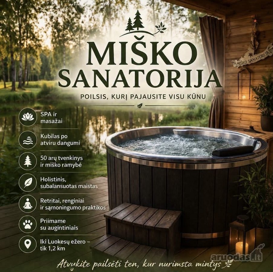 Poilsis pušų apsuptyje – erdvė kūnui, protui - nuotraukos Nr. 6