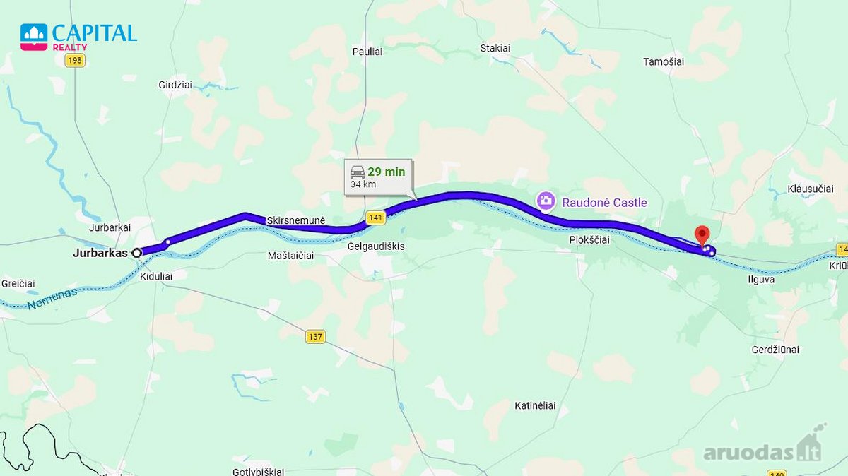 2 butų namo dalis su Nemuno panorama - nuotraukos Nr. 43