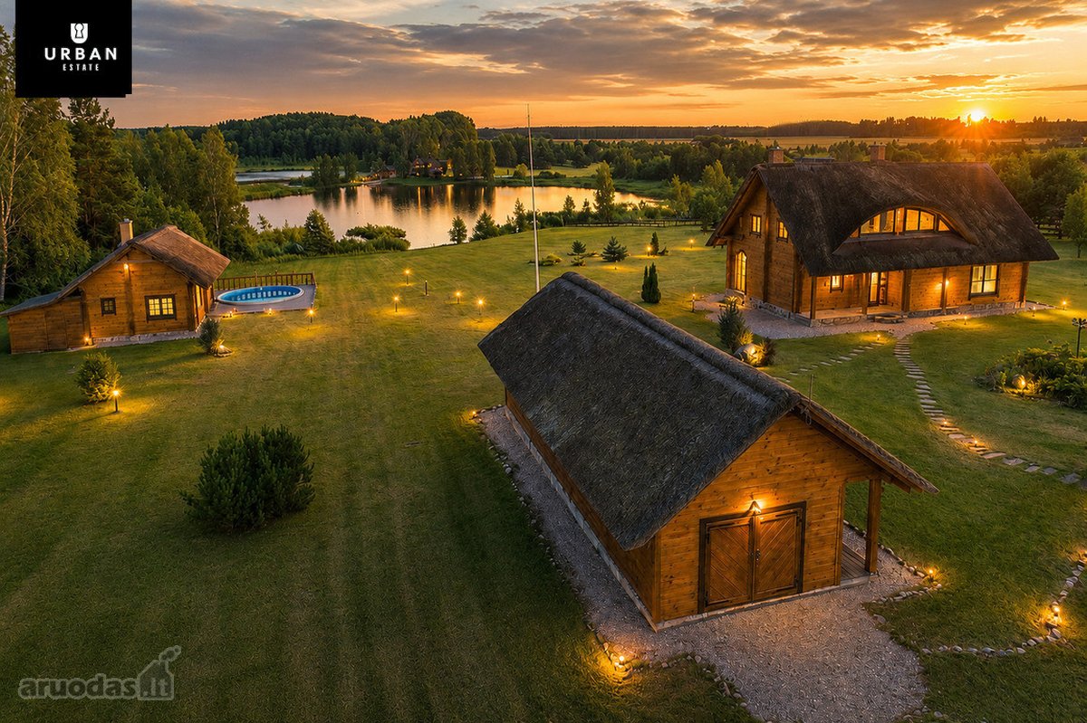 Išskirtinė Rąstinė Sodyba Su Nuosava Medvėko - nuotraukos Nr. 29