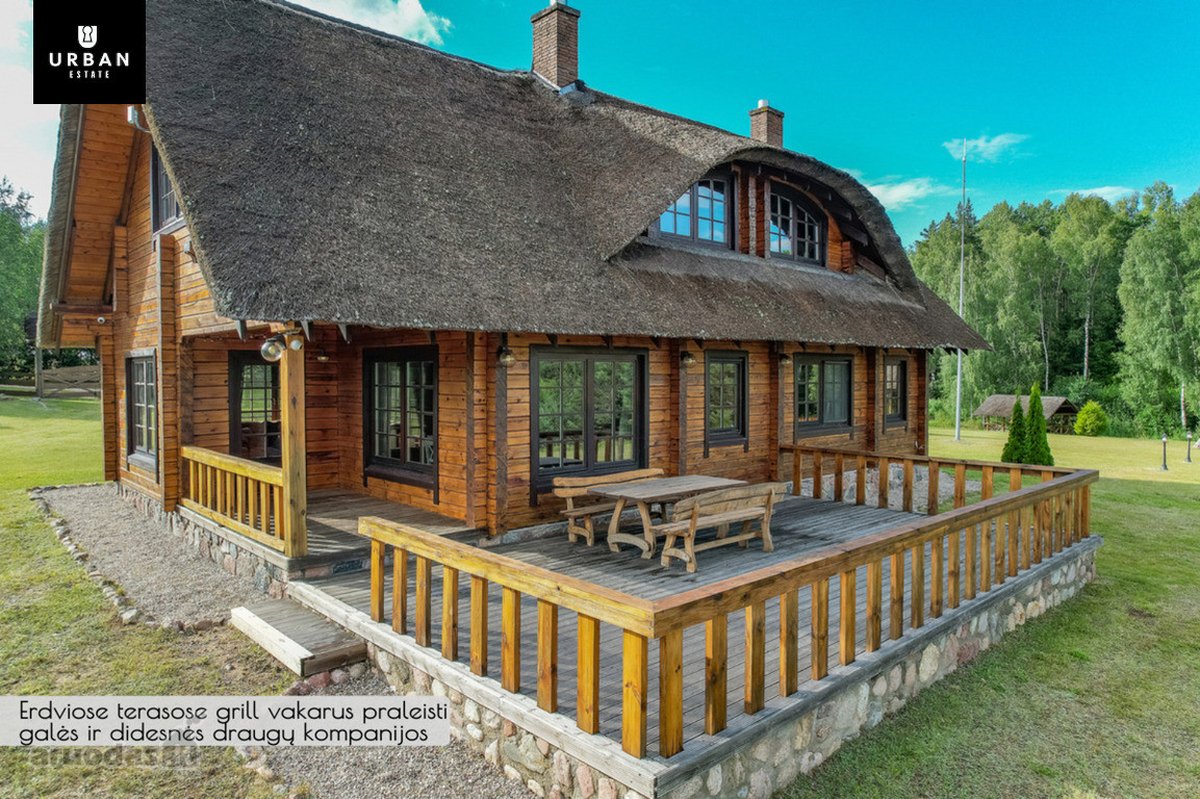 Išskirtinė Rąstinė Sodyba Su Nuosava Medvėko - nuotraukos Nr. 5