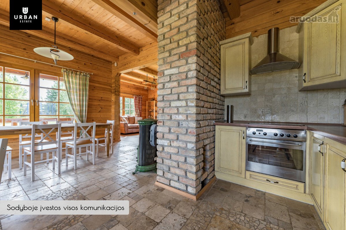 Išskirtinė Rąstinė Sodyba Su Nuosava Medvėko - nuotraukos Nr. 15