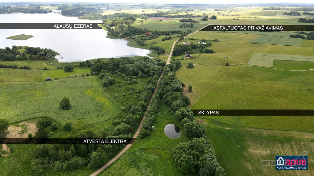 Parduodamas Žemės Sklypas Šalia Alaušų Ežero! - nuotraukos Nr. 3