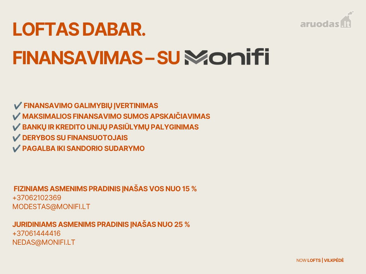 Loftas Su Privačia Terasa. - nuotraukos Nr. 8