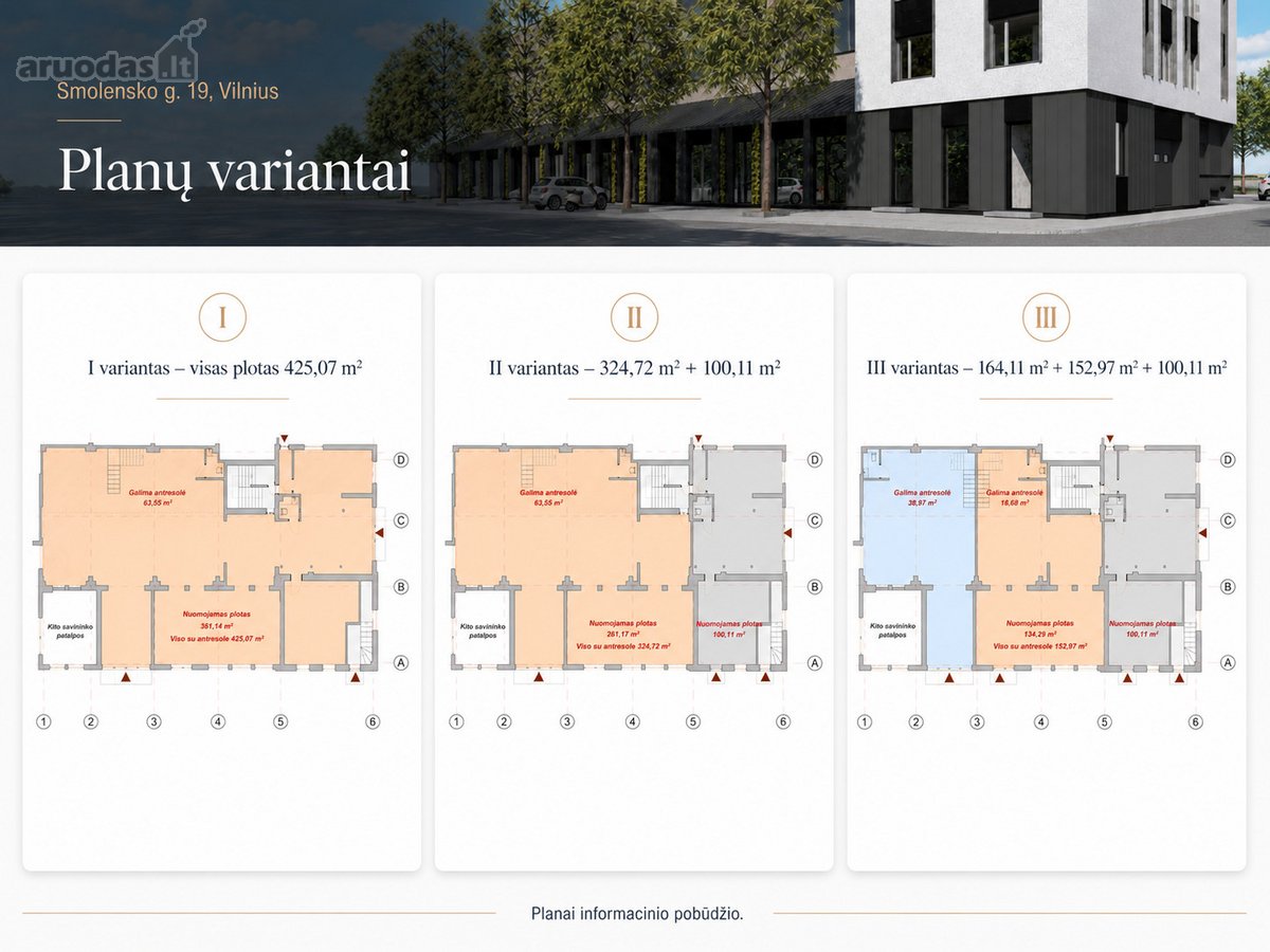 Nuomojamos Naujai Rekonstruojamos Komercinės - nuotraukos Nr. 3