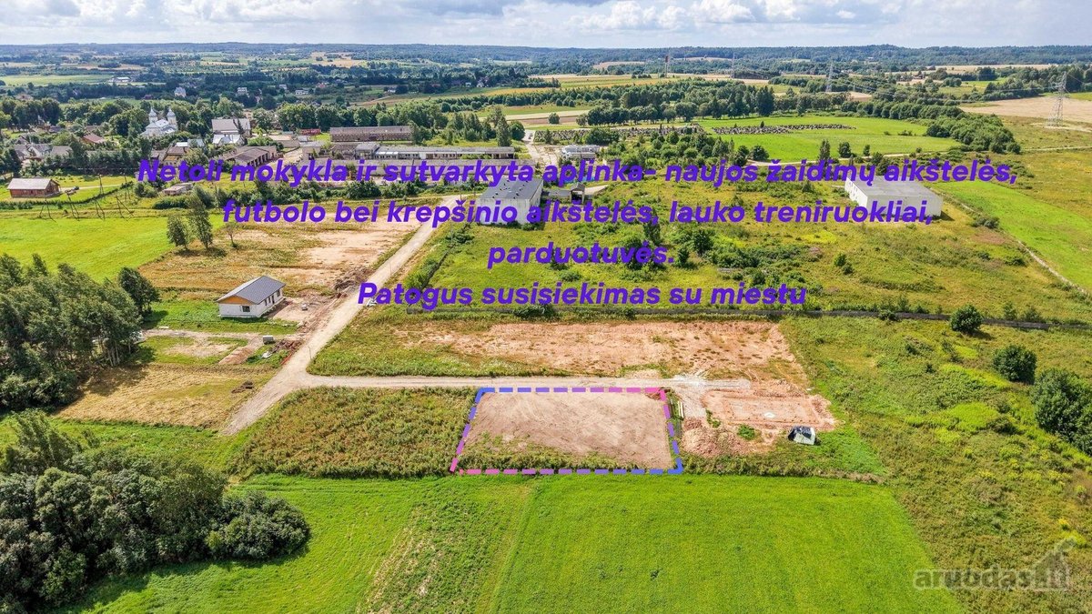 Parduodamas 10,26 a namų valdos sklypas su - nuotraukos Nr. 7