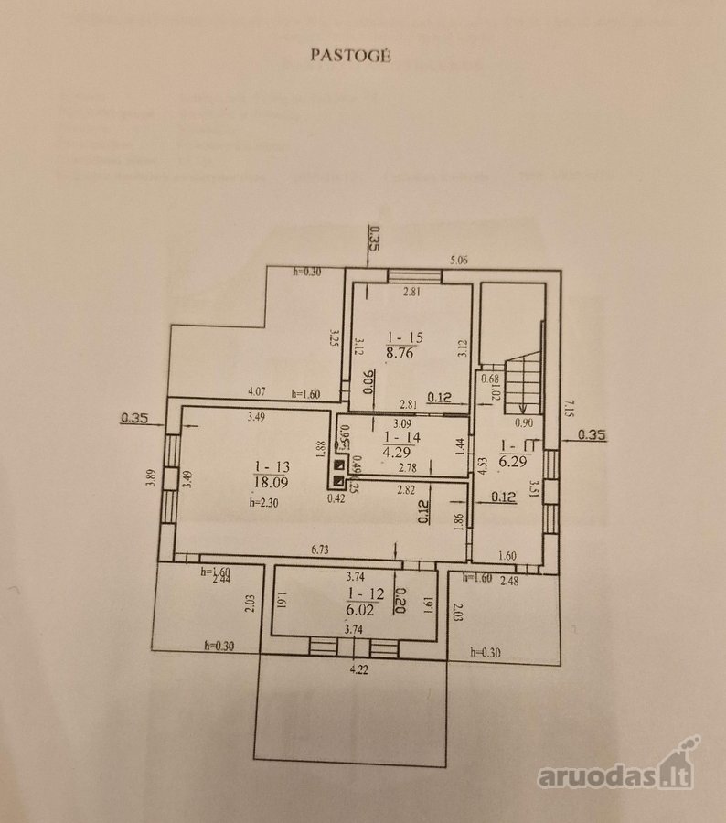 Parduodamas gyvenamasis namas išskirtinėje - nuotraukos Nr. 6
