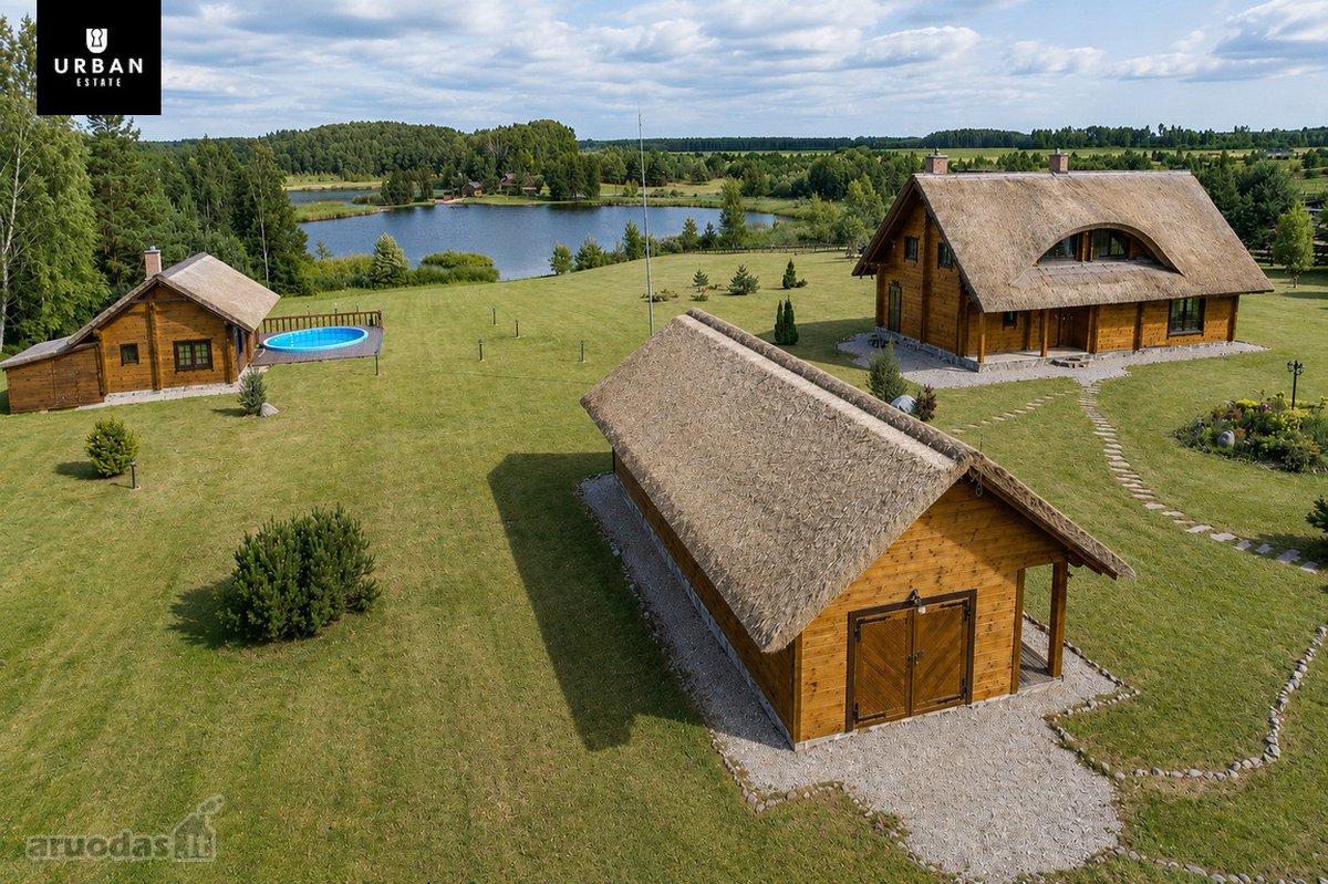 Išskirtinė Rąstinė Sodyba Su Nuosava Medvėko - nuotraukos Nr. 2
