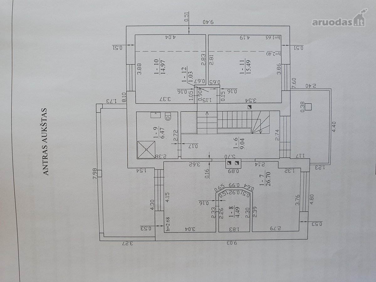 Parduodamas 249,31 kv. m. namas išskirtinėje - nuotraukos Nr. 37