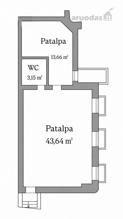 Išskirtinis būstas Kauno širdyje – Maironio - nuotraukos Nr. 27