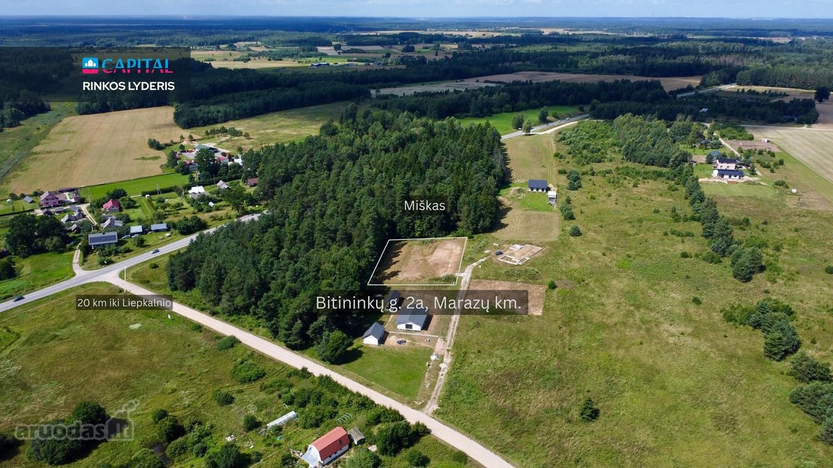 Parduodamas Erdvus 24 A. Kraštinis Sklypas - nuotraukos Nr. 2