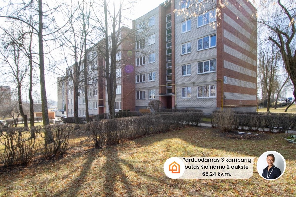 Parduodamas šviesus ir jaukus 3 kambarių - nuotraukos Nr. 10