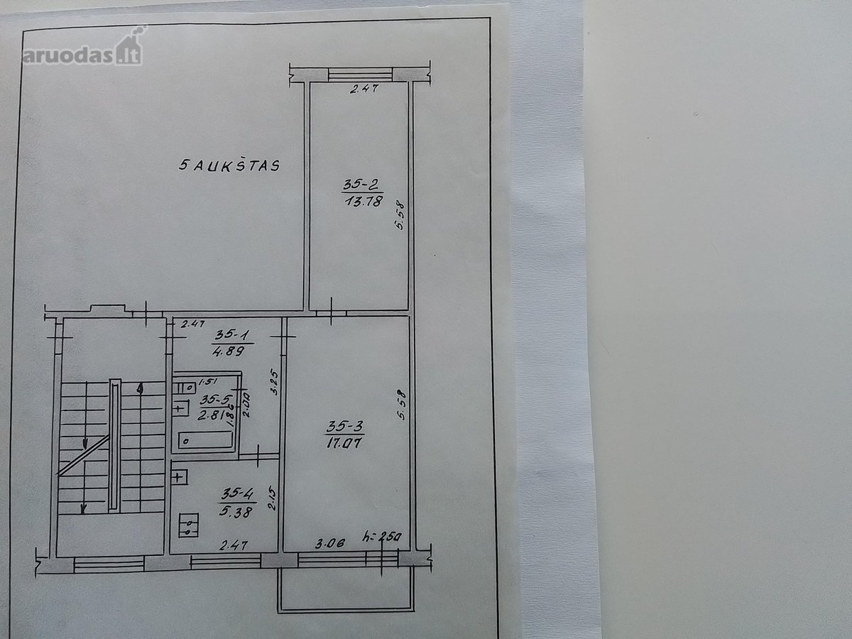 Parduodamas jaukus 2 kambarių butas 44m2 - nuotraukos Nr. 15