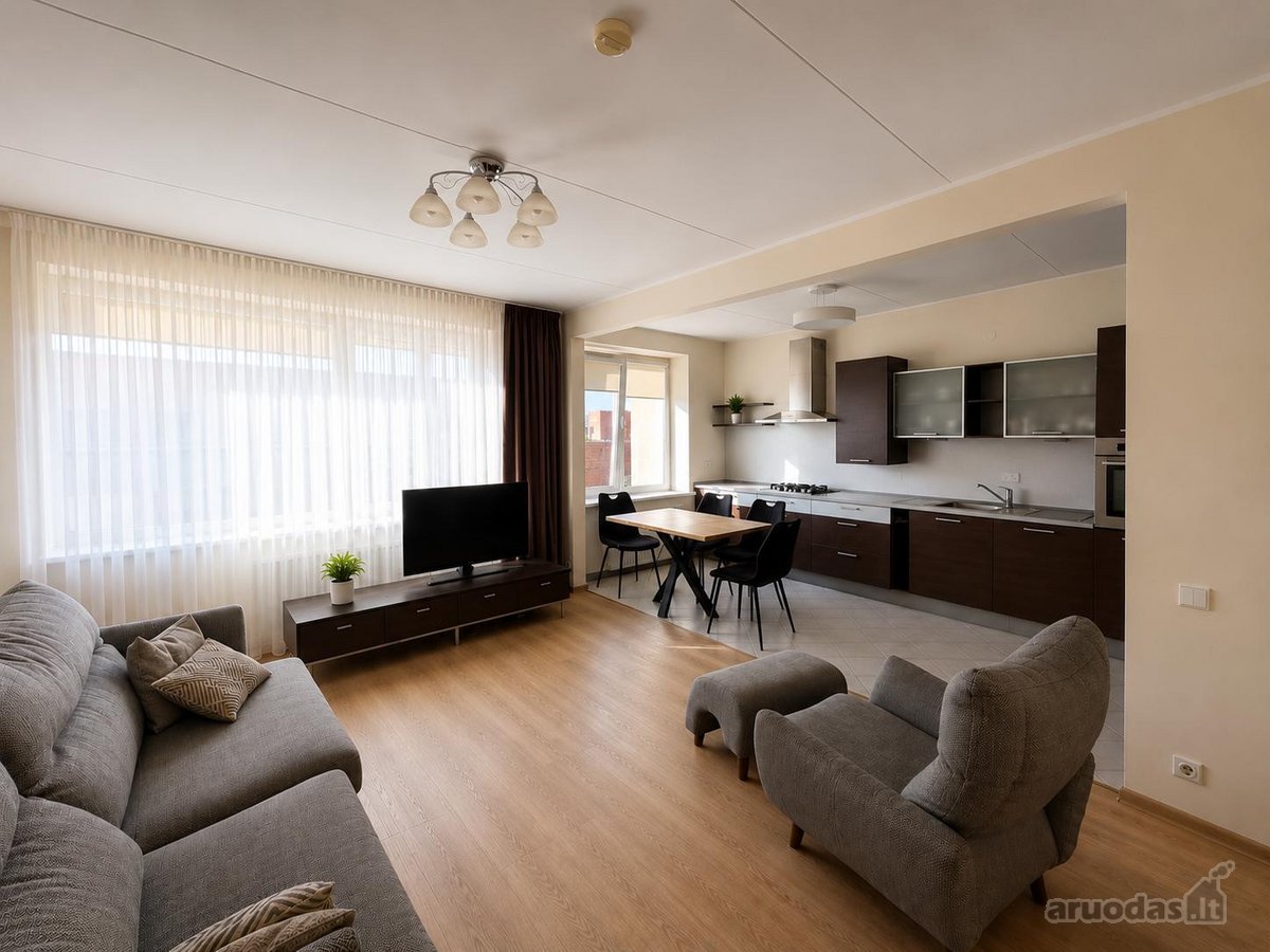 Erdvus 68,96 m² butas su požemine parkavimo - nuotraukos Nr. 2