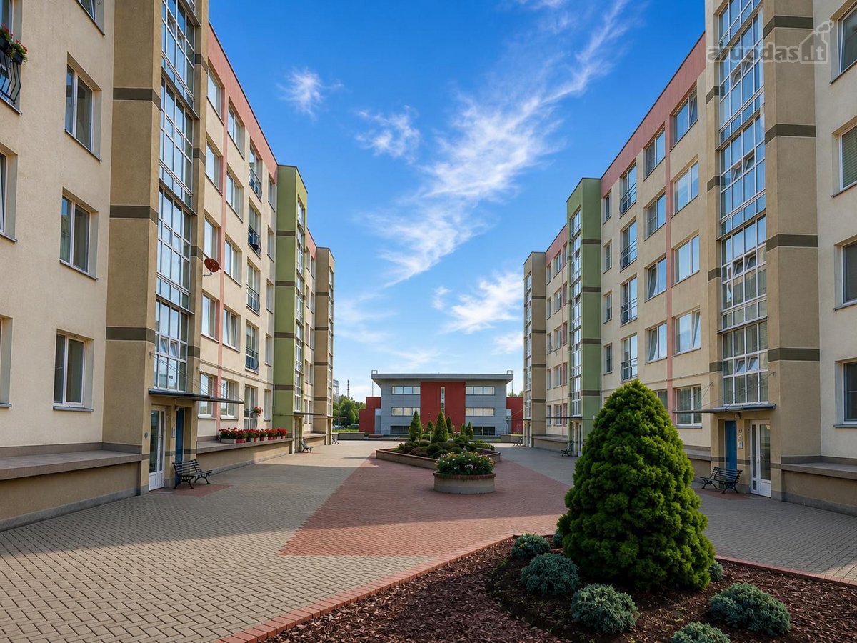 Erdvus 68,96 m² butas su požemine parkavimo - nuotraukos Nr. 14