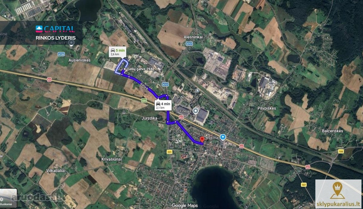 Vievyje parduodama 1,118 ha dalis iš 2,89 ha - nuotraukos Nr. 32