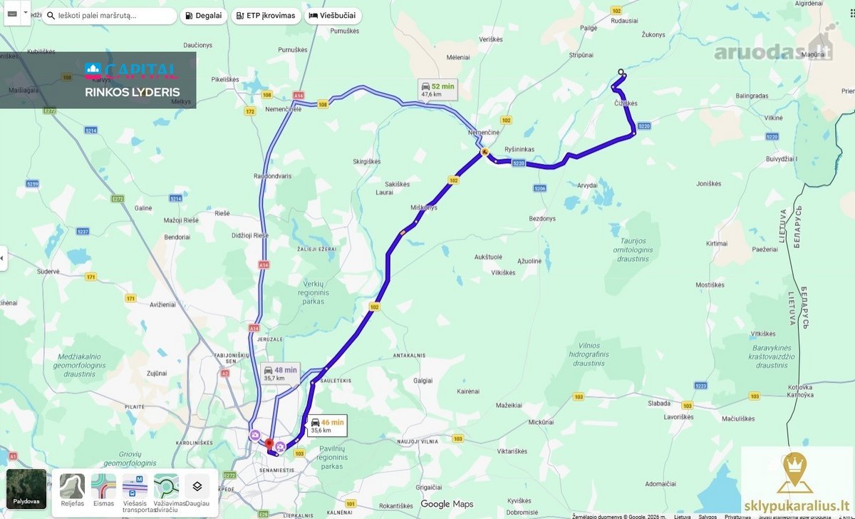 Ant Neries kranto parduodama namų valda su - nuotraukos Nr. 18