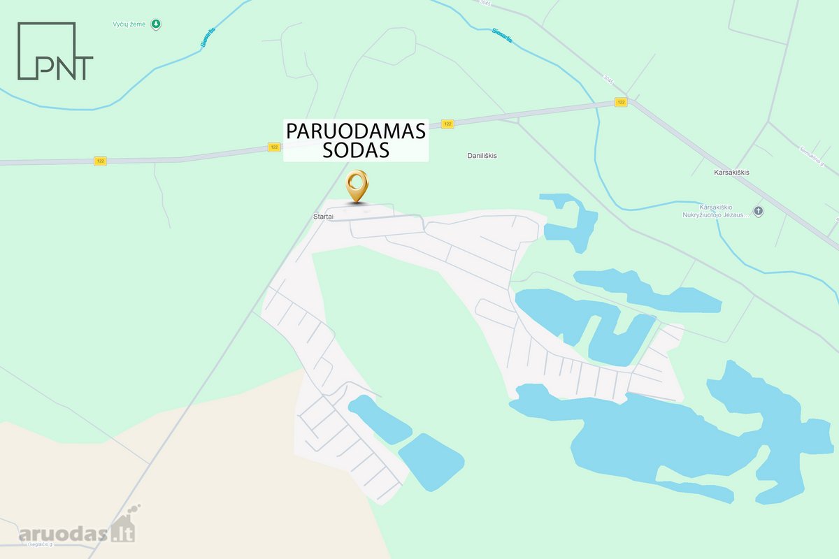 Parduodamas jaukus sodo namelis su erdviu - nuotraukos Nr. 16