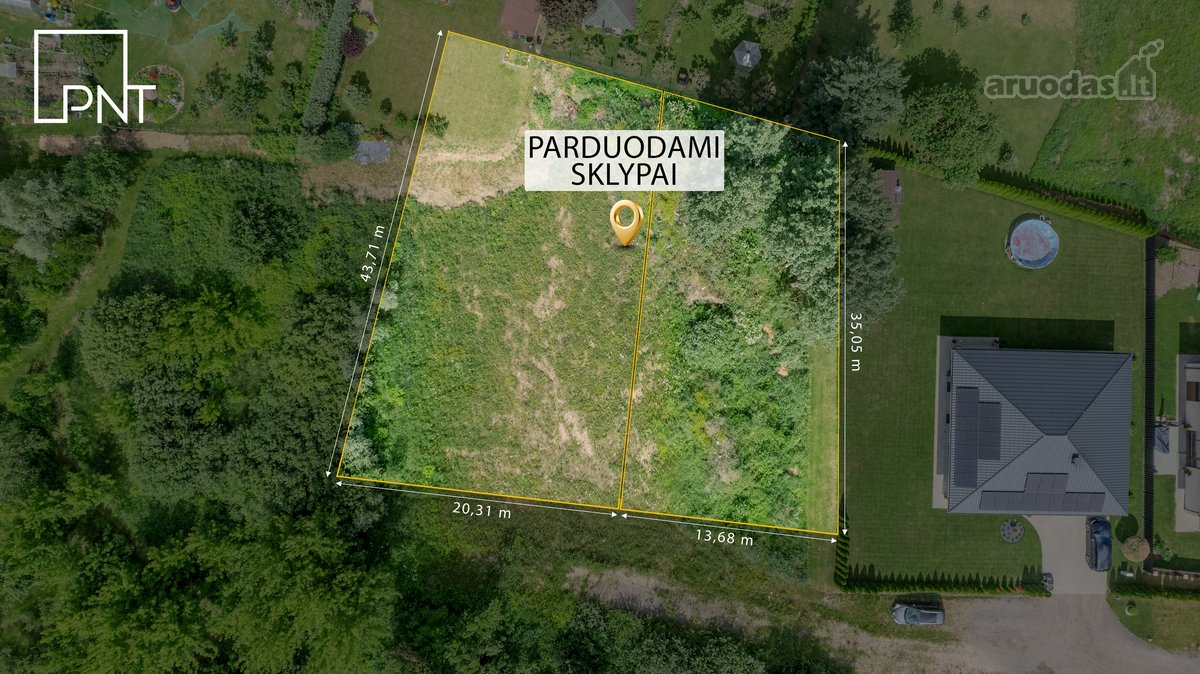 Parduodami du namų valdos sklypai - nuotraukos Nr. 4