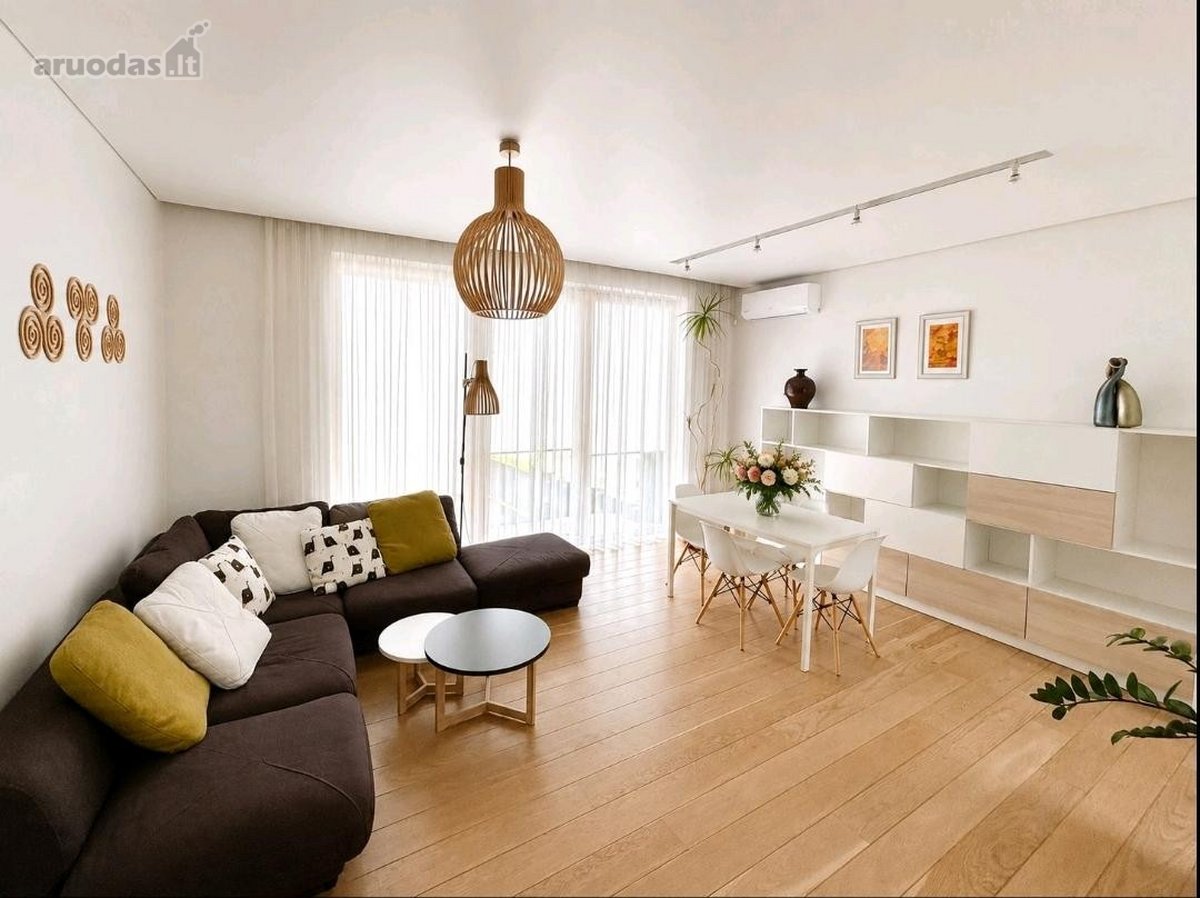 Parduodamas erdvus ir šviesus 2 kambarių, 56 - nuotraukos Nr. 5
