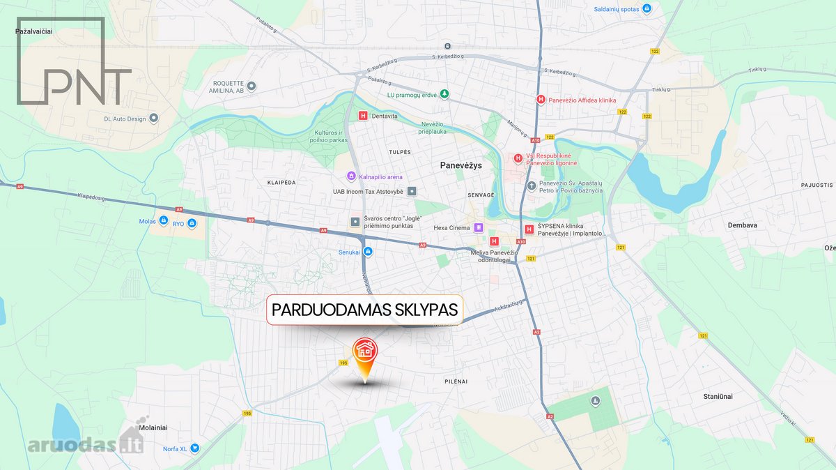 Parduodamas namų valdos sklypas su projektu - nuotraukos Nr. 9