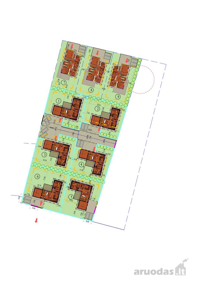 Rezervuojami naujos statybos 169,66 m² namai - nuotraukos Nr. 12