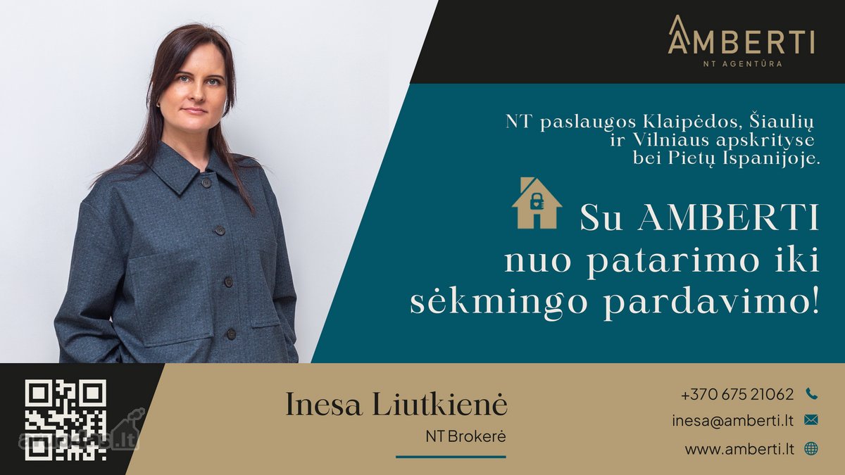 Amberti Nt agentūra parduoda erdvų ir šviesų - nuotraukos Nr. 18