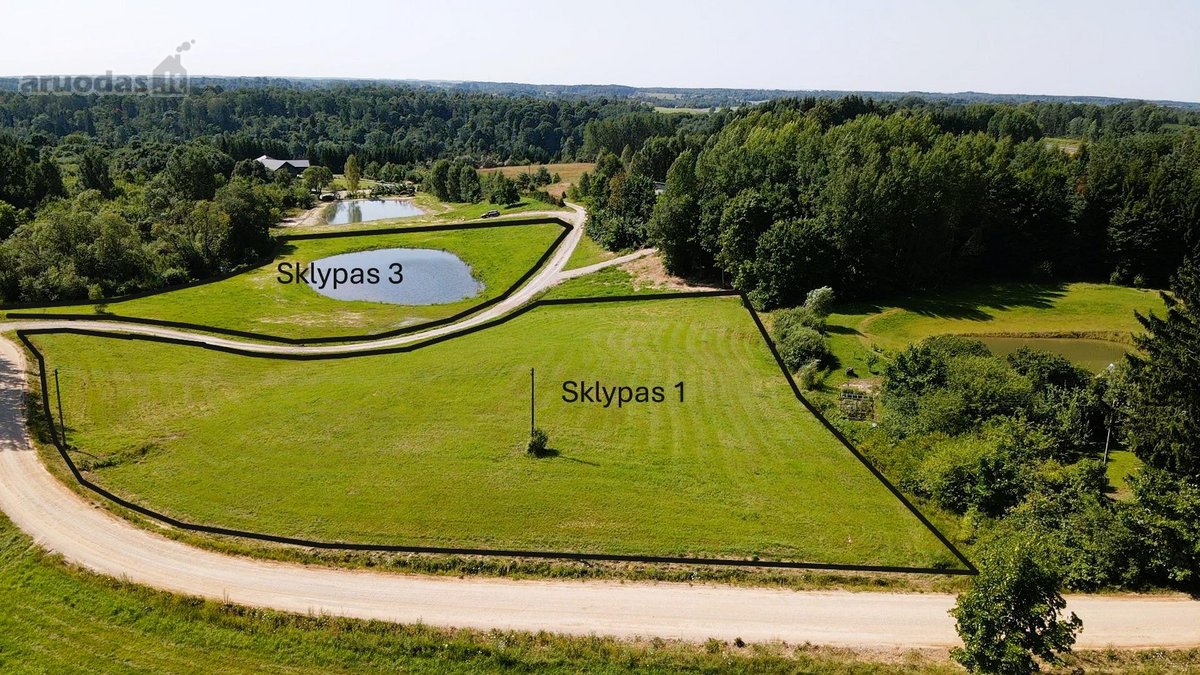 Parduodami 4 Namų Valdos Paskirties Žemės - nuotraukos Nr. 2