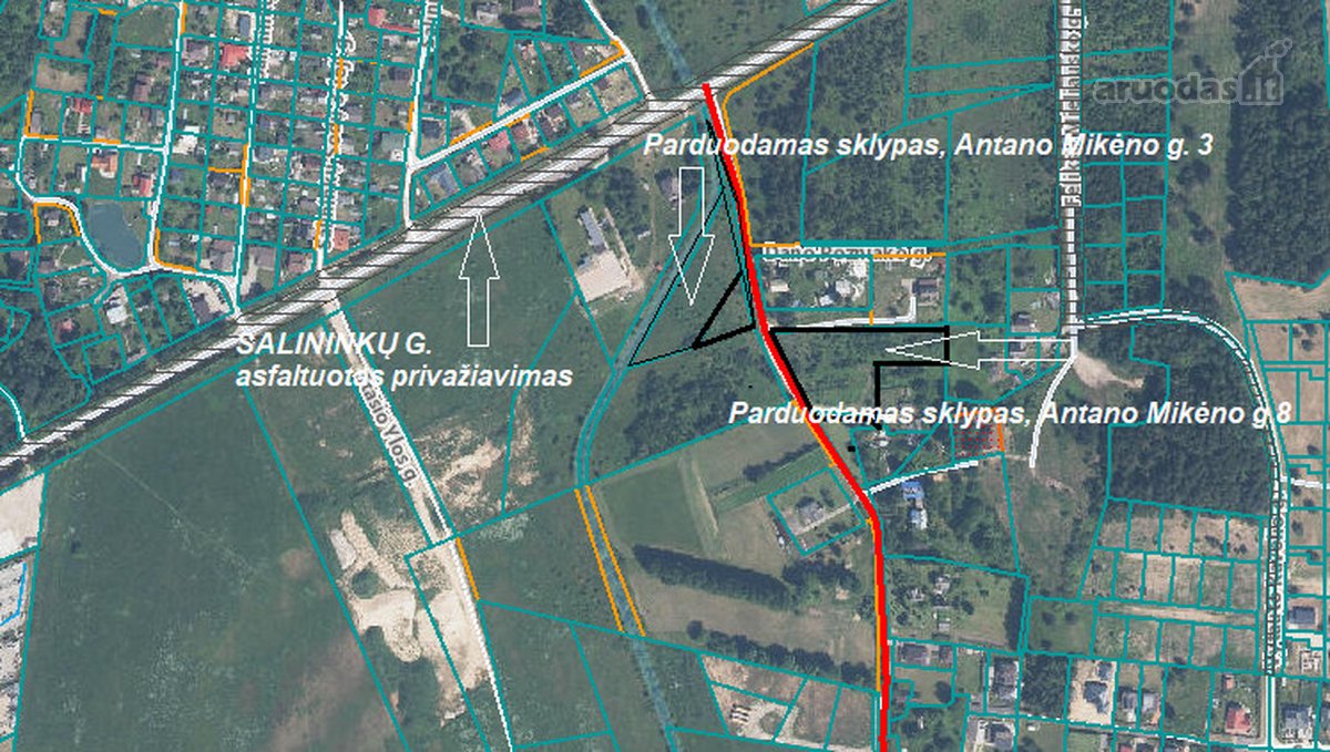 55,40 A Komercinės Paskirties Sklypas - nuotraukos Nr. 5