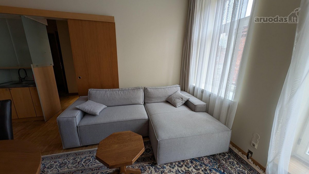 Nuomojamas trijų kambarių butas Vilniaus - nuotraukos Nr. 3