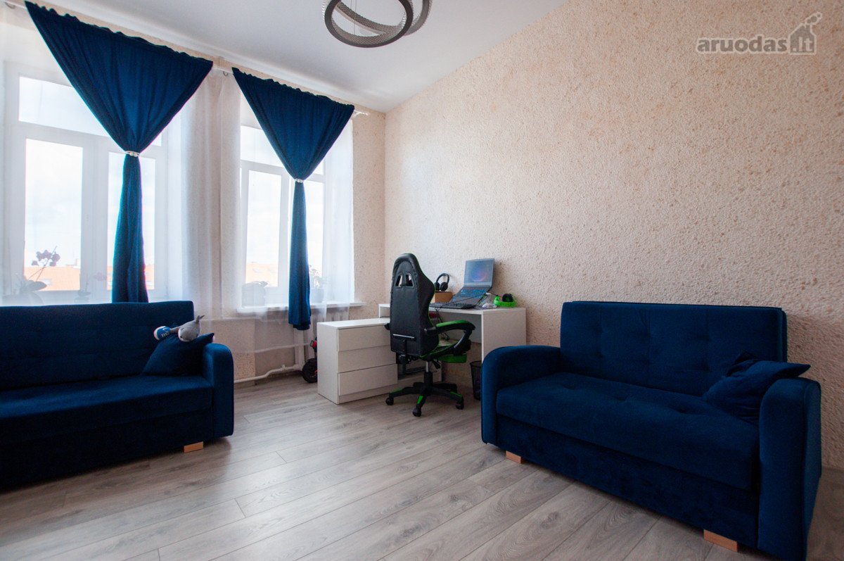 2 Kambarių Butas Su Aukštomis Lubomis Bei - nuotraukos Nr. 7