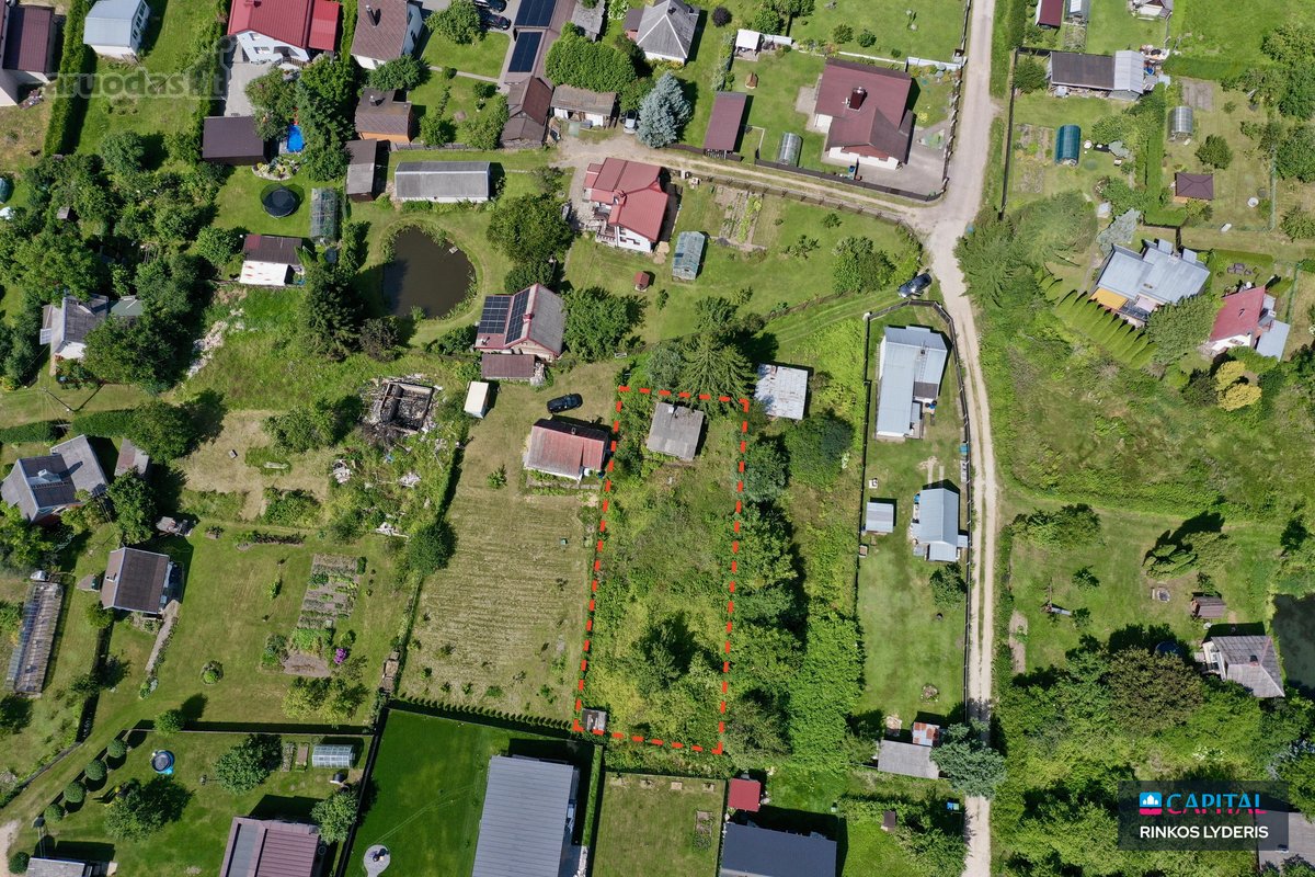 Parduodamas Sodo Sklypas Su Sodo Nameliu - nuotraukos Nr. 3