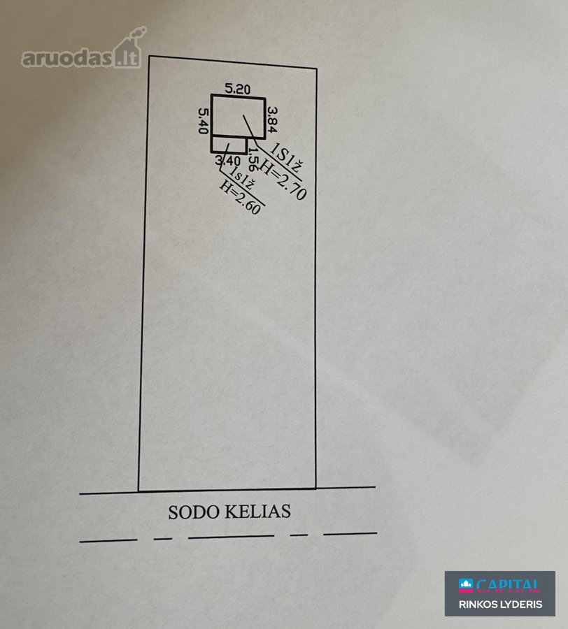 Parduodamas Sodo Sklypas Su Sodo Nameliu - nuotraukos Nr. 8