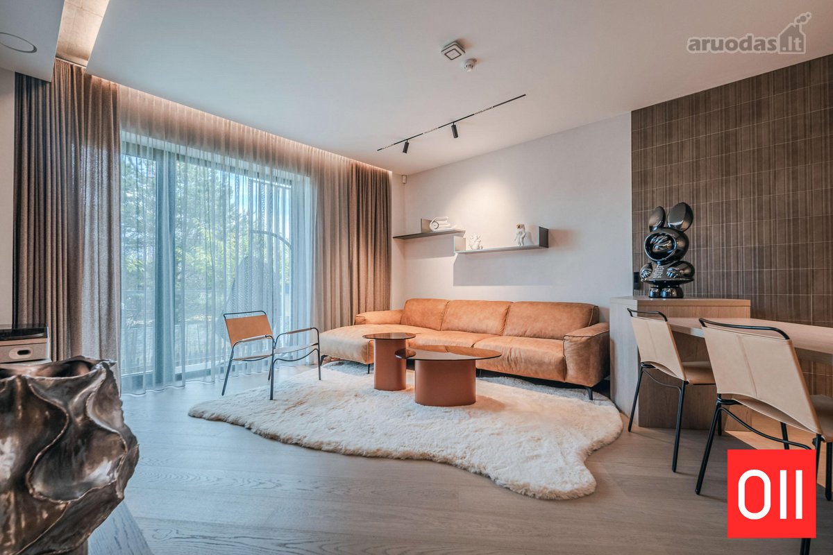 Išskirtinio dizaino 2 kambarių apartamentai - nuotraukos Nr. 2