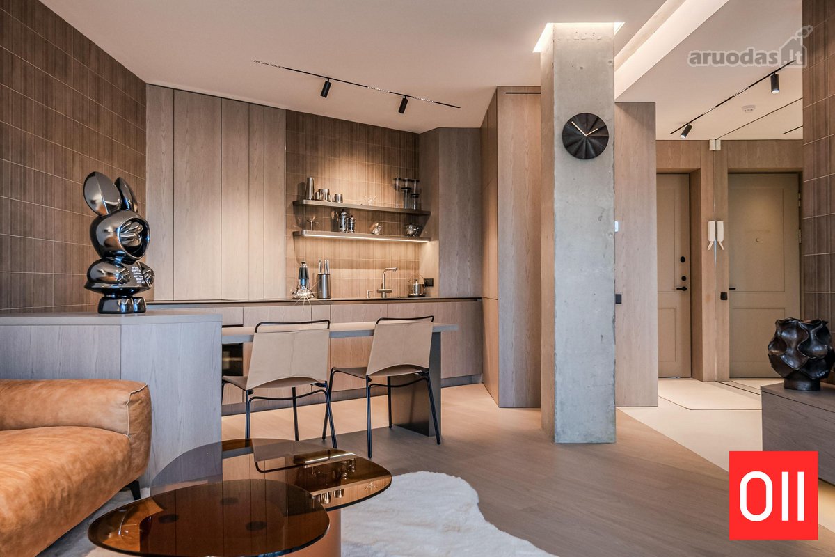 Išskirtinio dizaino 2 kambarių apartamentai - nuotraukos Nr. 10