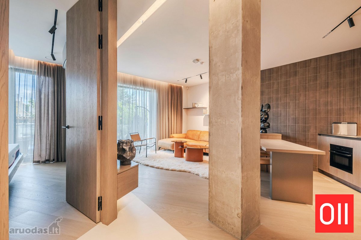 Išskirtinio dizaino 2 kambarių apartamentai - nuotraukos Nr. 20