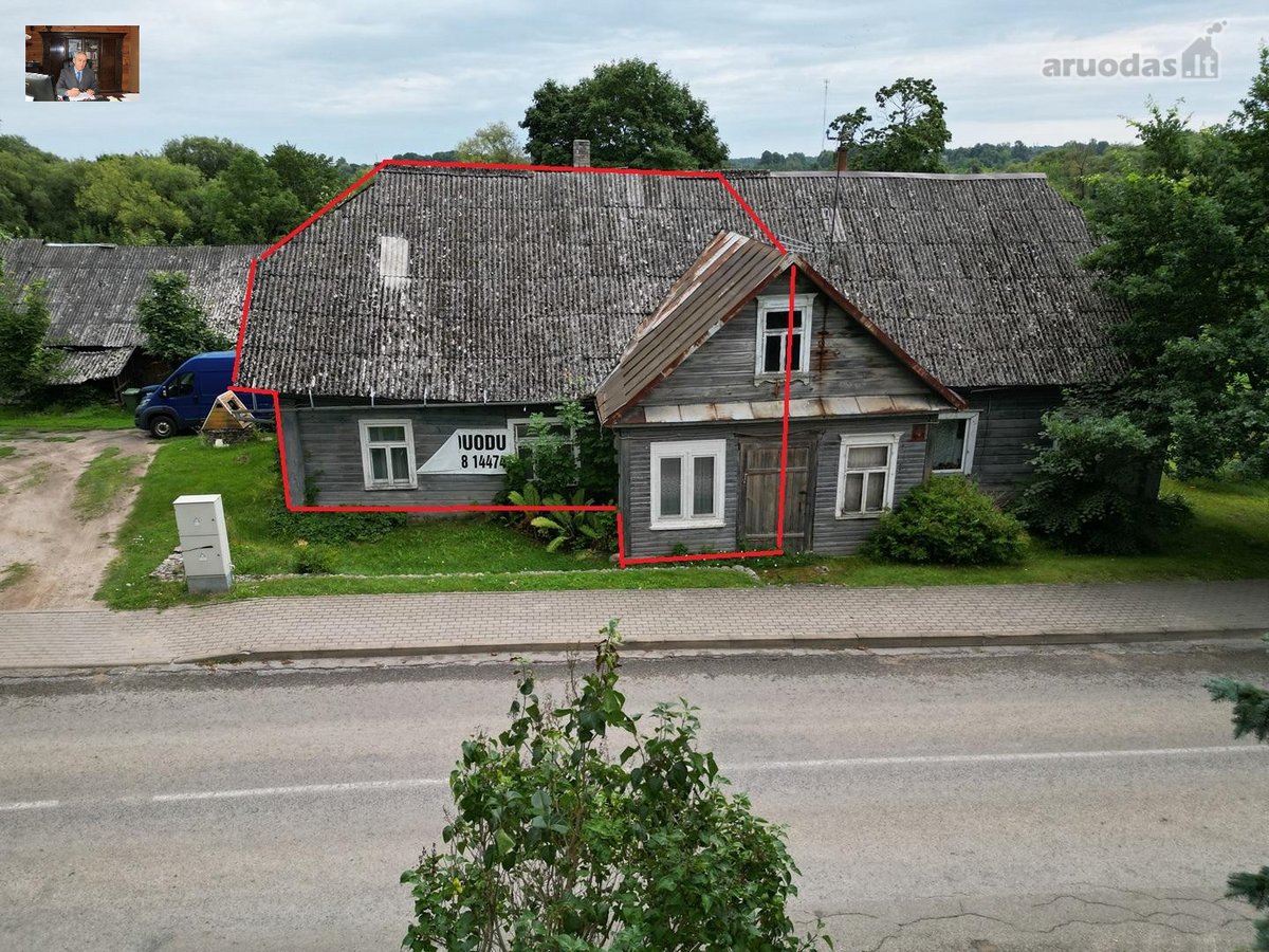 Puse namo Krekenavos mstl. vaizdingoje - nuotraukos Nr. 15